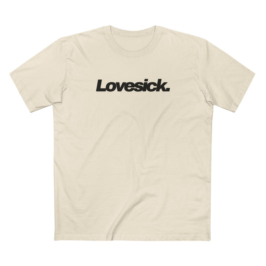 T-Shirt — 'Lovesick' Graphic Tee (Bold Logo)