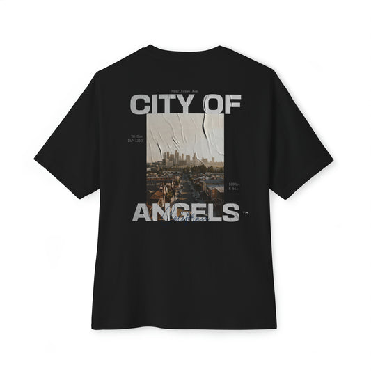 "City of Angels" Unisex Oversized Boxy Tee