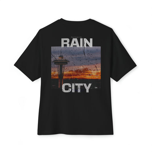 "Rain City" Unisex Oversized Boxy Tee